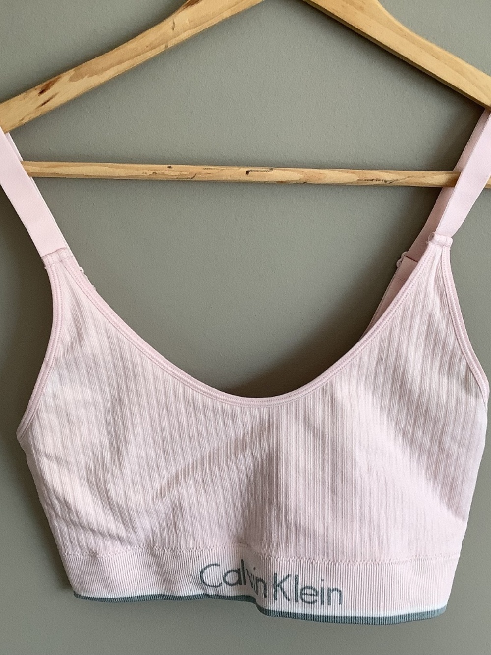$5 Add On -PInk  Ribbed Bralette  / Sport Bra